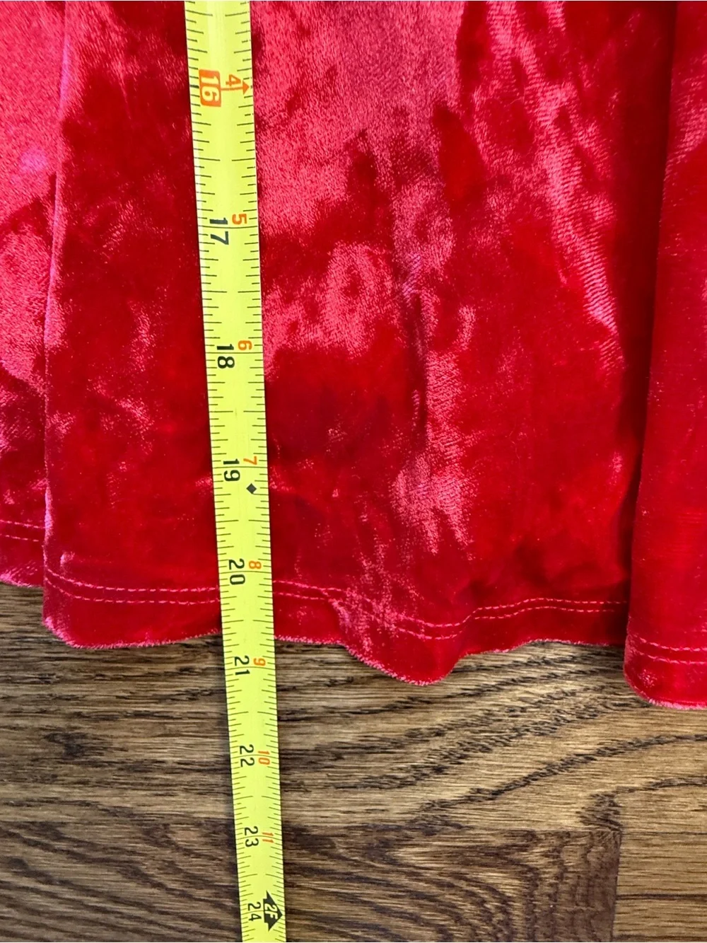 Disney Junior Girls Minnie Mouse Red Velvet Dress Embroidered Bow Detail 3T